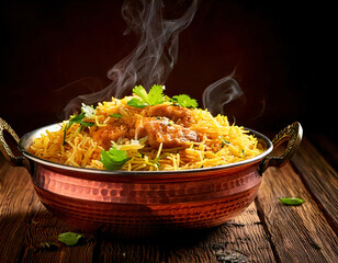 biryani rice, indian meal