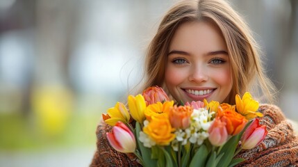 Naklejka premium Springtime Joy