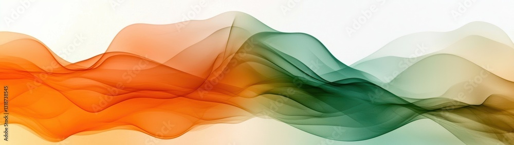 Poster abstract background with flowing wavy lines and dynamic curves creating smooth artwork for modern vi