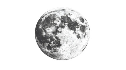 Obraz premium moon transparent background png