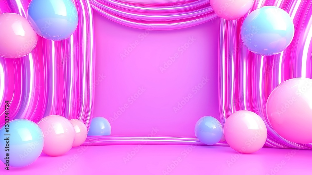 Poster 3d vector animation of maximum satisfaction, celebrating 5-star excellence with dynamic motion graph