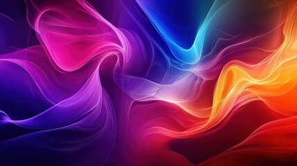 abstract background with colorful waves and vibrant fluid art features. A mesmerizing design that captivates the viewer.