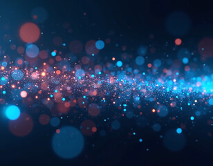 abstract  digital waves - techno background