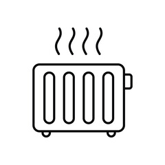 Radiator Vector icon