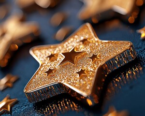 Enhance Customer Satisfaction with a Sleek Digital Rating Interface Showcase the power of a five-star system, and how it's revolutionizing the modern e-commerce feedback concept Use intuitive design