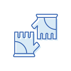 Glove Vector icon