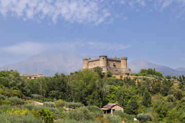Mombeltran castle (Castillo de Mombeltran), Province of Avila, Castilla y Leon, Spain