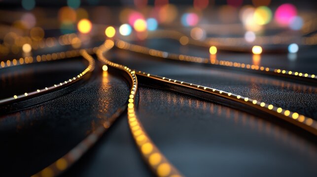 Dive into the mesmerizing world of abstract machine learning algorithms, visually represented by glowing neural networks and dynamic data streams Explore the intricate connections and complex