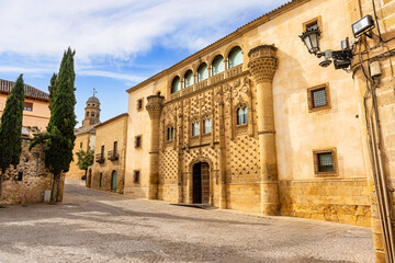 Fototapeta premium Facade of the University of Baeza, a World Heritage Site, Andalusia.