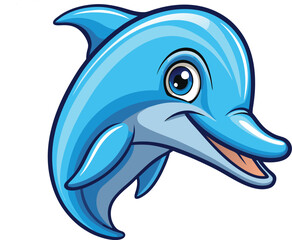 Black Whale Silhouette – Minimalist Marine Mammal Illustration