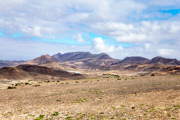 Village La Pared, Island Fuerteventura, Canary Islands, Spain, Europe.