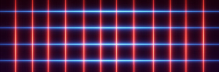 Neon bright background, light grid of lines and light. Vector illustration EPS10 © Oleksandr
