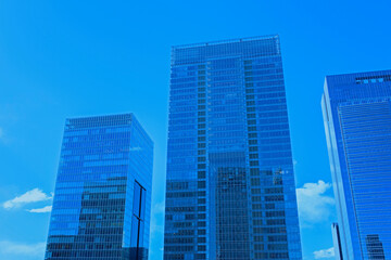 高層ビル　オフィス街