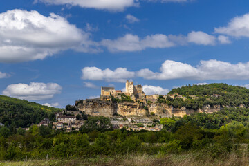 Chateau de Beynac castle, Beynac-et-Cazenac, Dordogne departement, France
