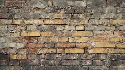 Obraz premium Aged brick wall texture. Rustic, warm tones.