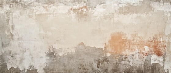 Subtle Texture: Muted Hues on Distressed Wall Backdrop 