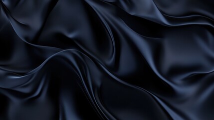 Fototapeta premium Luxurious dark fabric, rich texture.