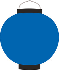 Obraz premium シンプルなお祭りの提灯