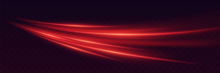 The speed of light and high-speed lines of motion.