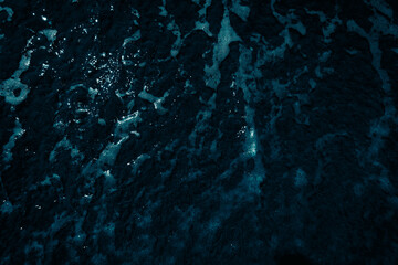 dark foamy water texture