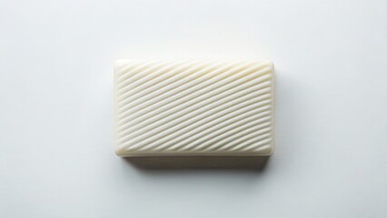 Modern Bar Soap Product Photography: Clean Flat Lay with Copy Space