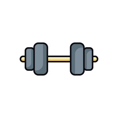 Dumbbell stock illustration