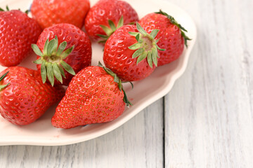 美味しそうなイチゴ