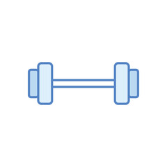 Barbell stock illustration