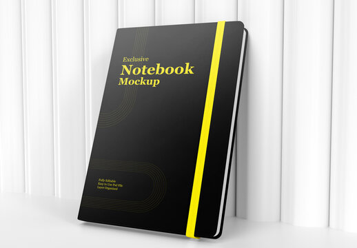 Customizable Notebook Covers with elastic band