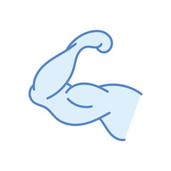 Muscle stock illustration