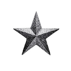 Obraz premium Minimalist Star Background PNG