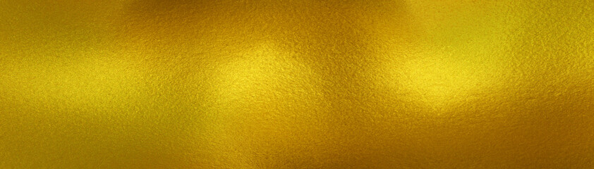 Fototapeta premium Shiny yellow leaf gold foil texture