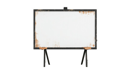 Presentation board on a transparent background office space image