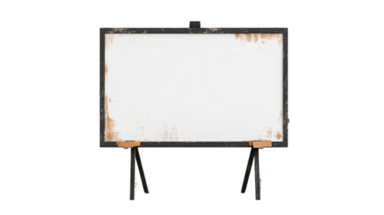 Presentation board on a transparent background office space image