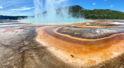 Yellowstone National Park in Wyoming