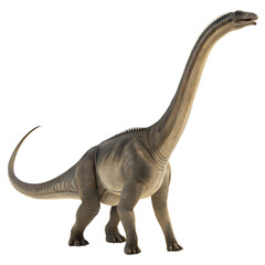 Obraz premium Diplodocus AI Generated Image