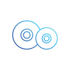 Gym Plates stock illustration