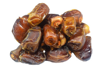 Ajwa dates, a cultivar of the palm date that is widely grown in Medina, Saudi Arabia., an oval-shaped, medium-sized date, often consumed Iftar for Ramadan and other Islamic religious events