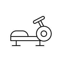 Rowing Machine stock illustration