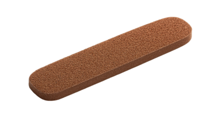 Nail file for manicure isolated on white background