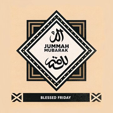 Jummah Mubarak Blessed Friday