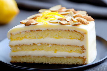  almond lemon cake