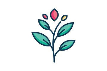 vector illustration of a flower