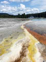 Yellowstone National Park in Wyoming