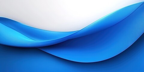 Obraz premium abstract blue wave background