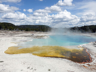Yellowstone National Park in Wyoming