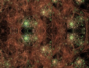 Imaginatory fractal abstract background Image