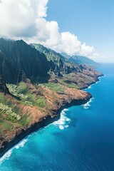 Obraz premium Stunning coastline in Hawaii