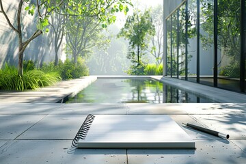 Ultra Hd Picture of Architecture Concept with Notepad