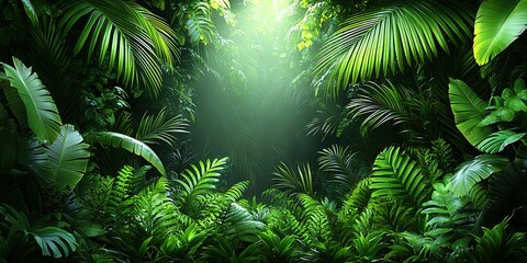 green fern leaf